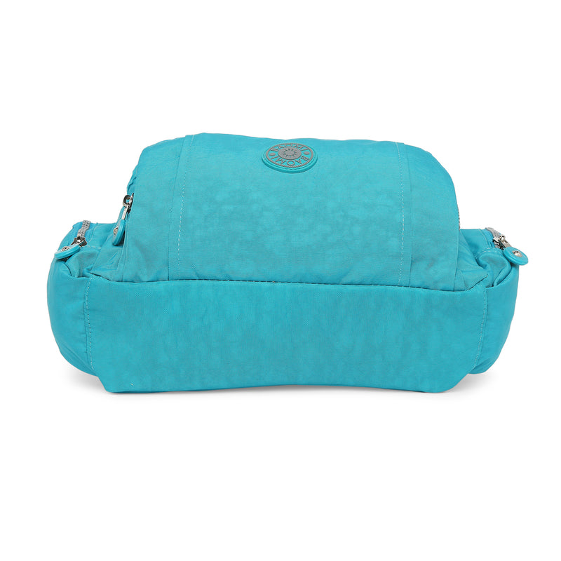 BAOMI CRINKLE HANDBAG Range Blue Soft One Size Handbag