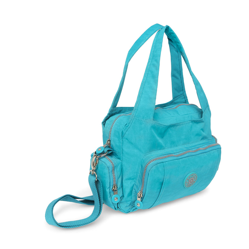 BAOMI CRINKLE HANDBAG Range Blue Soft One Size Handbag