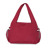 BAOMI CRINKLE HANDBAG Range Dark Red Soft One Size Handbag