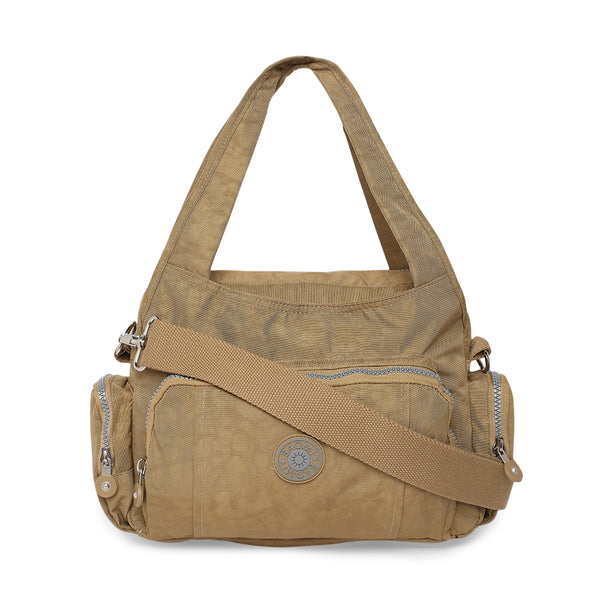 BAOMI CRINKLE HANDBAG Range Dark Yellow Soft One Size Handbag
