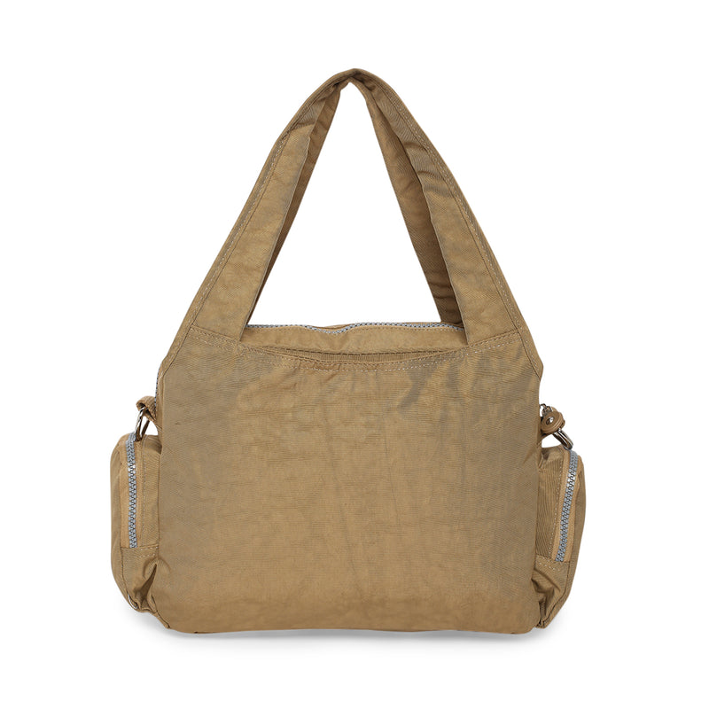 BAOMI CRINKLE HANDBAG Range Dark Yellow Soft One Size Handbag