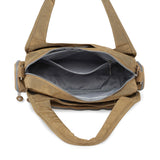 BAOMI CRINKLE HANDBAG Range Dark Yellow Soft One Size Handbag