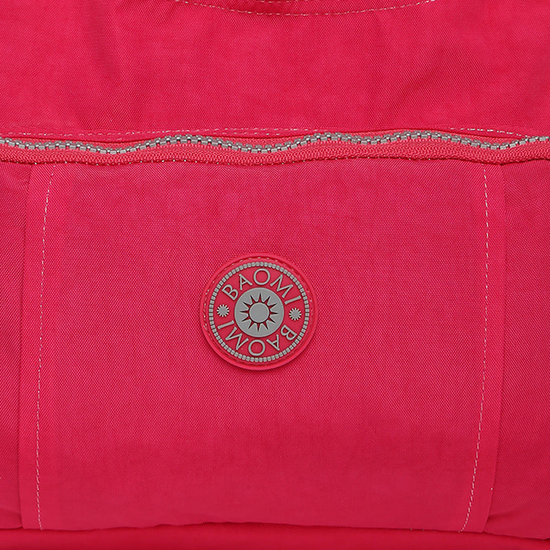 BAOMI CRINKLE HANDBAG Range Fuchsia Red Soft One Size Handbag