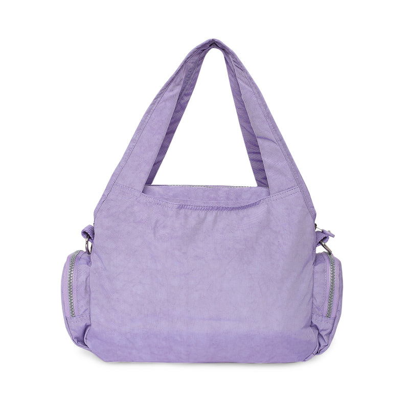 BAOMI CRINKLE HANDBAG Range Light Purple Soft One Size Handbag
