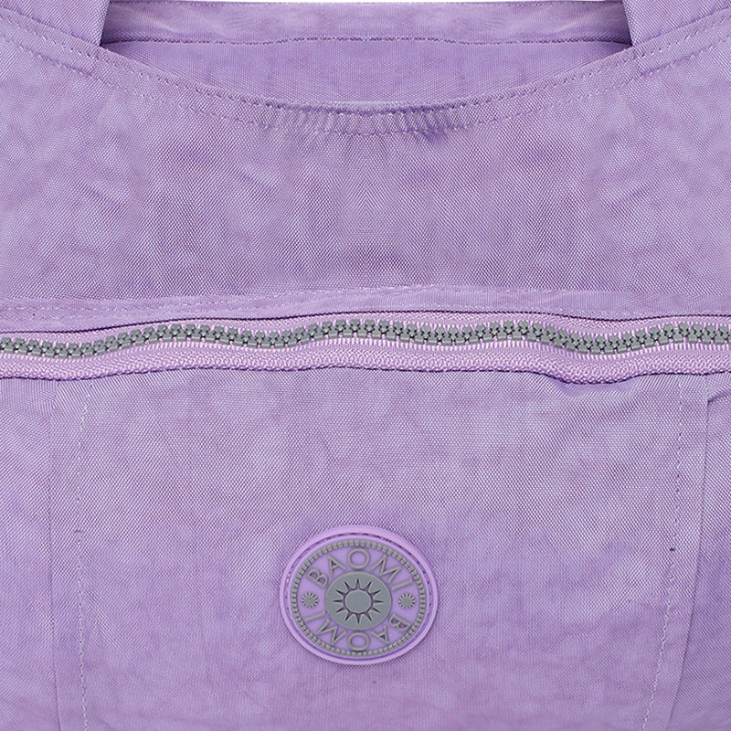 BAOMI CRINKLE HANDBAG Range Light Purple Soft One Size Handbag