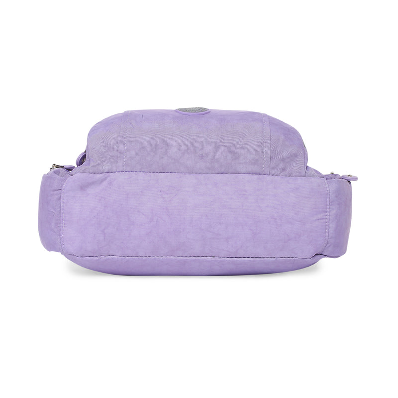 BAOMI CRINKLE HANDBAG Range Light Purple Soft One Size Handbag