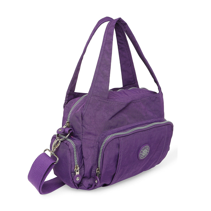 BAOMI CRINKLE HANDBAG Range Purple Soft One Size Handbag
