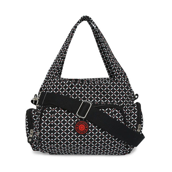 BAOMI CRINKLE HAND BAG Range Black & Grey Soft One Size Handbag