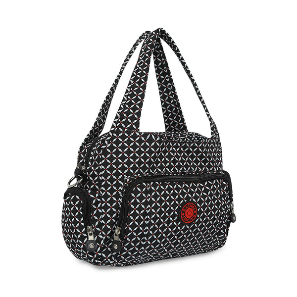 BAOMI CRINKLE HAND BAG Range Black & Grey Soft One Size Handbag