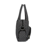 BAOMI CRINKLE HAND BAG Range Black & Grey Soft One Size Handbag