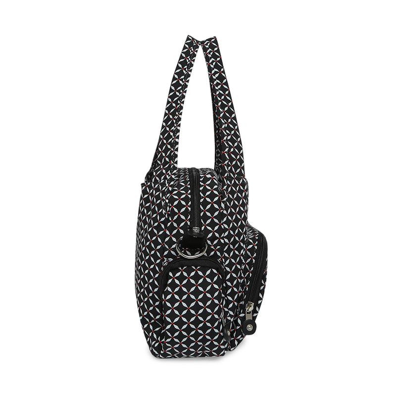 BAOMI CRINKLE HAND BAG Range Black & Grey Soft One Size Handbag