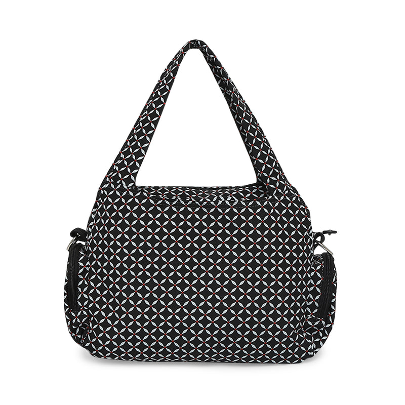 BAOMI CRINKLE HAND BAG Range Black & Grey Soft One Size Handbag