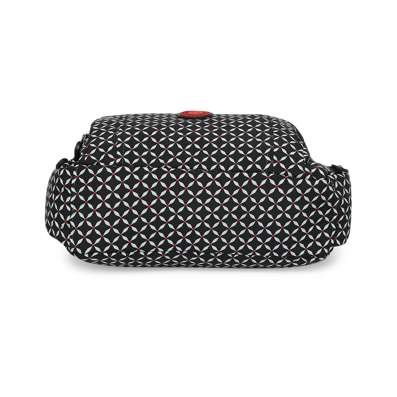 BAOMI CRINKLE HAND BAG Range Black & Grey Soft One Size Handbag