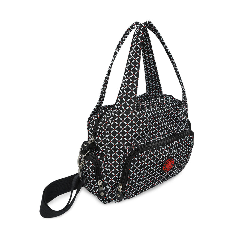 BAOMI CRINKLE HAND BAG Range Black & Grey Soft One Size Handbag
