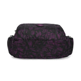BAOMI CRINKLE HAND BAG Range Black & Purple Soft One Size Handbag