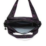BAOMI CRINKLE HAND BAG Range Black & Purple Soft One Size Handbag