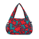 BAOMI CRINKLE HAND BAG Range Red & Green Soft One Size Handbag