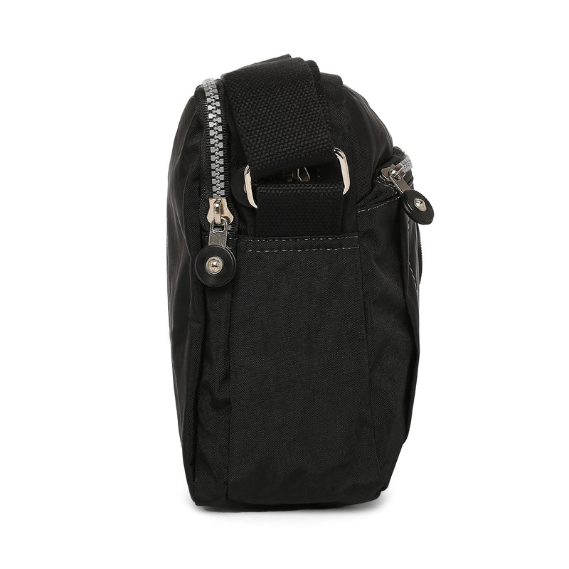 BAOMI CRINKLE SHOULDER BAG Range Black Soft One Size Shoulder Bag