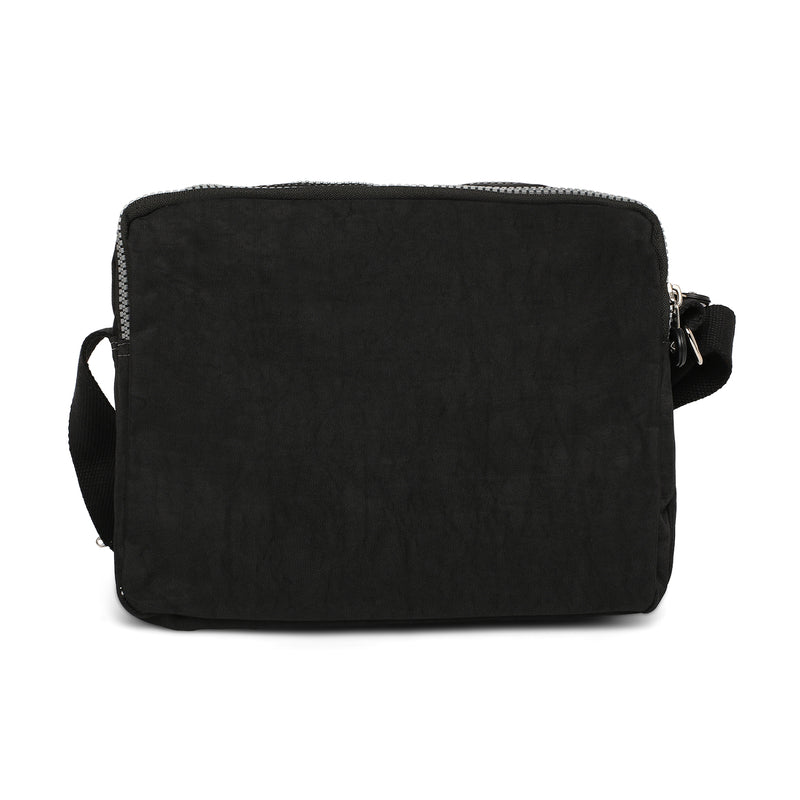 BAOMI CRINKLE SHOULDER BAG Range Black Soft One Size Shoulder Bag