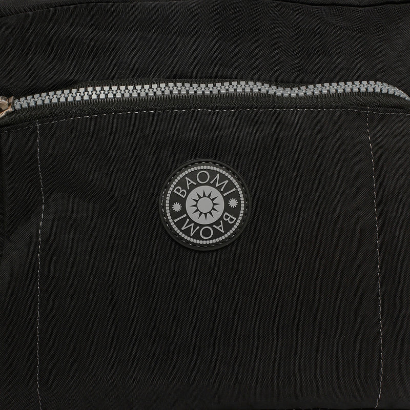 BAOMI CRINKLE SHOULDER BAG Range Black Soft One Size Shoulder Bag
