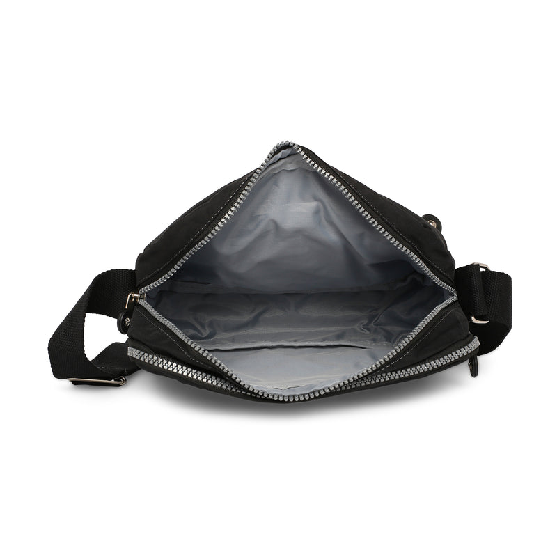 BAOMI CRINKLE SHOULDER BAG Range Black Soft One Size Shoulder Bag
