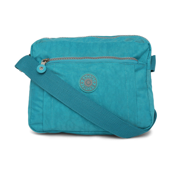 BAOMI CRINKLE SHOULDER BAG Range Blue Soft One Size Shoulder Bag
