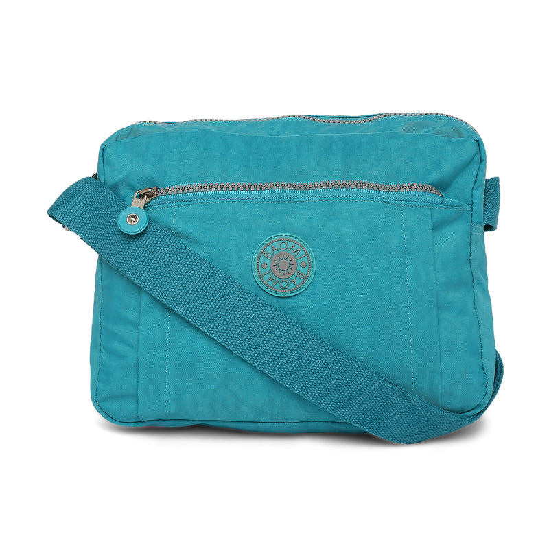 BAOMI CRINKLE SHOULDER BAG Range Blue Soft One Size Shoulder Bag