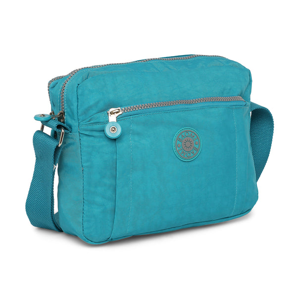 BAOMI CRINKLE SHOULDER BAG Range Blue Soft One Size Shoulder Bag