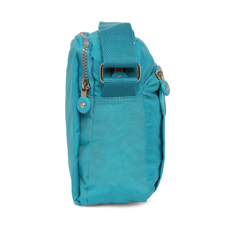 BAOMI CRINKLE SHOULDER BAG Range Blue Soft One Size Shoulder Bag