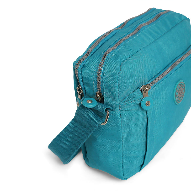 BAOMI CRINKLE SHOULDER BAG Range Blue Soft One Size Shoulder Bag
