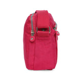 BAOMI CRINKLE SHOULDER BAG Range Fuchsia Red Soft One Size Shoulder Bag