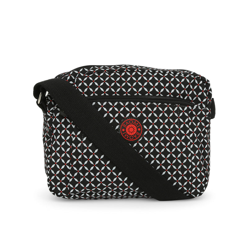 BAOMI CRINKLE SHOULDER BAG Range Black & Grey Soft One Size Shoulder Bag