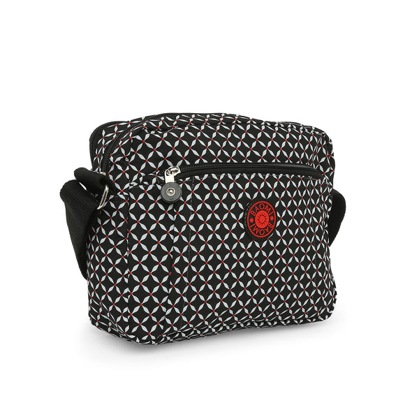BAOMI CRINKLE SHOULDER BAG Range Black & Grey Soft One Size Shoulder Bag