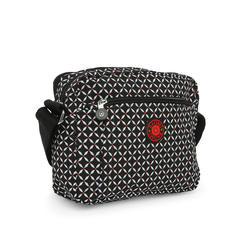 BAOMI CRINKLE SHOULDER BAG Range Black & Grey Soft One Size Shoulder Bag