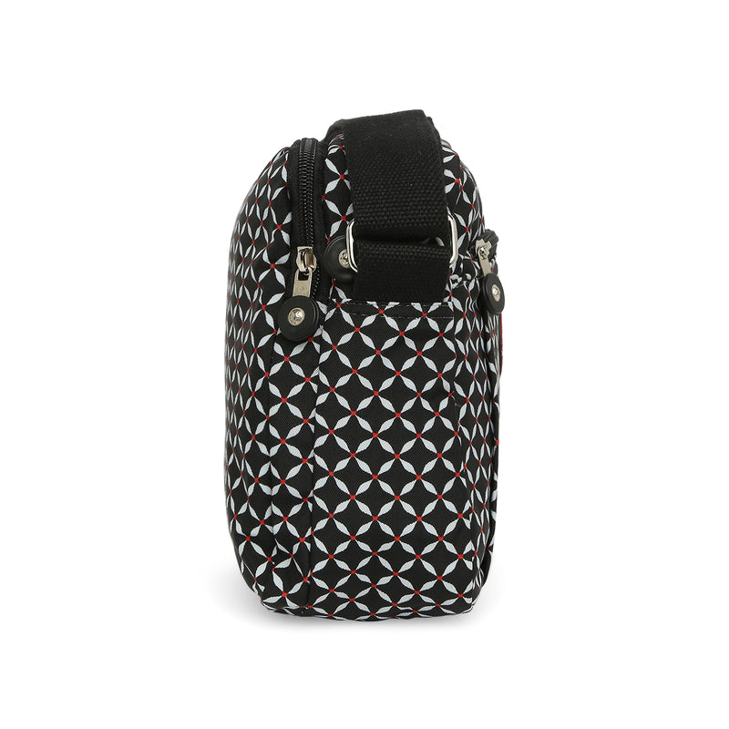 BAOMI CRINKLE SHOULDER BAG Range Black & Grey Soft One Size Shoulder Bag