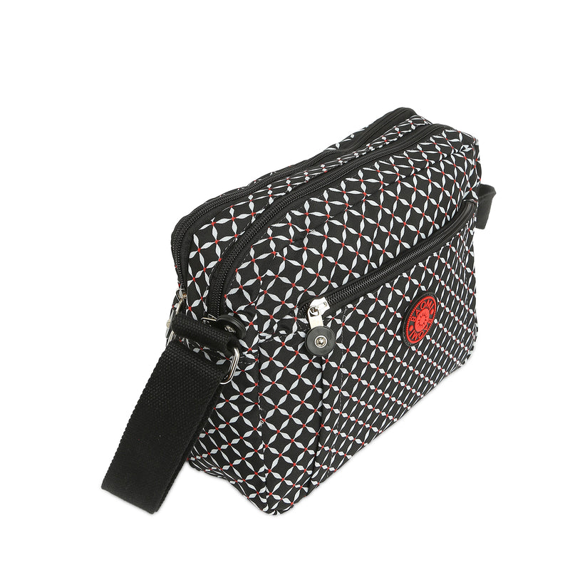 BAOMI CRINKLE SHOULDER BAG Range Black & Grey Soft One Size Shoulder Bag