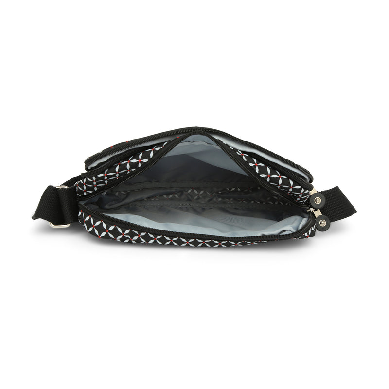 BAOMI CRINKLE SHOULDER BAG Range Black & Grey Soft One Size Shoulder Bag