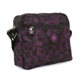 BAOMI CRINKLE SHOULDER BAG Range Black & Purple Soft One Size Shoulder Bag