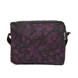 BAOMI CRINKLE SHOULDER BAG Range Black & Purple Soft One Size Shoulder Bag