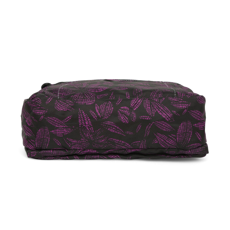 BAOMI CRINKLE SHOULDER BAG Range Black & Purple Soft One Size Shoulder Bag