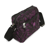 BAOMI CRINKLE SHOULDER BAG Range Black & Purple Soft One Size Shoulder Bag