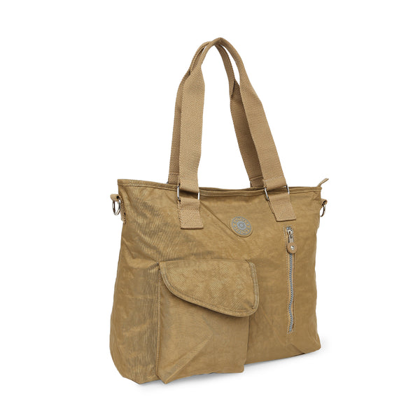 BAOMI CRINKLE SHOULDER BAG Range Dark Yellow Soft One Size Shoulder Bag