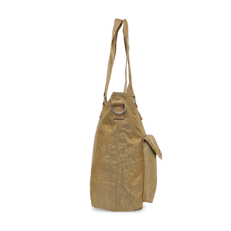 BAOMI CRINKLE SHOULDER BAG Range Dark Yellow Soft One Size Shoulder Bag