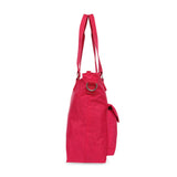 BAOMI CRINKLE SHOULDER BAG Range Fuchsia Red Soft One Size Shoulder Bag