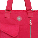 BAOMI CRINKLE SHOULDER BAG Range Fuchsia Red Soft One Size Shoulder Bag