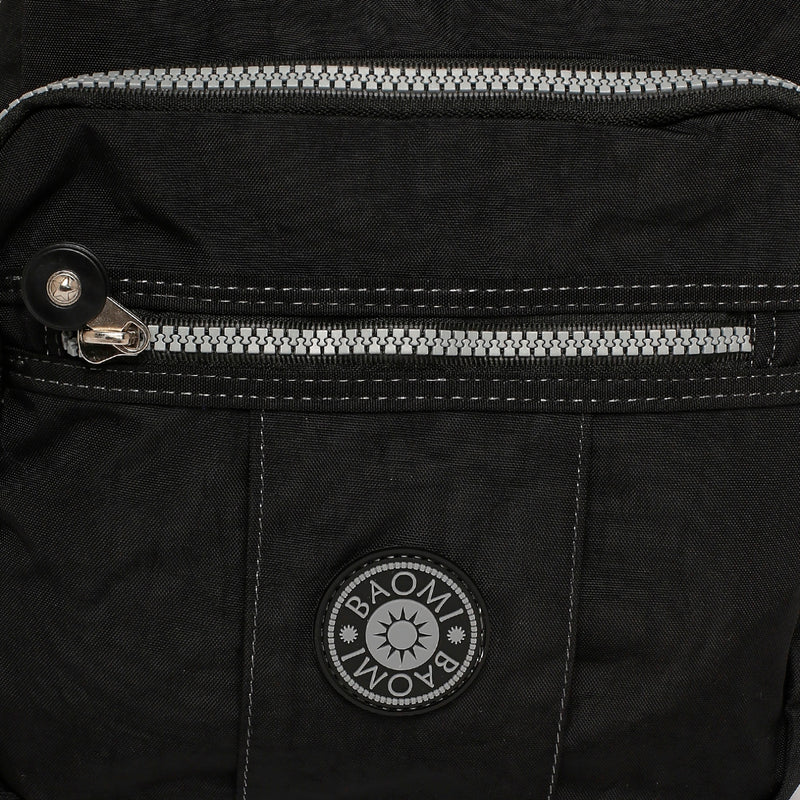 BAOMI CRINKLE SHOULDER BAG Range Black Soft One Size Shoulder Bag