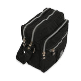 BAOMI CRINKLE SHOULDER BAG Range Black Soft One Size Shoulder Bag