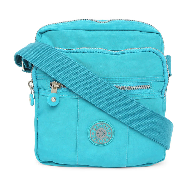 BAOMI CRINKLE SHOULDER BAG Range Blue Soft One Size Shoulder Bag