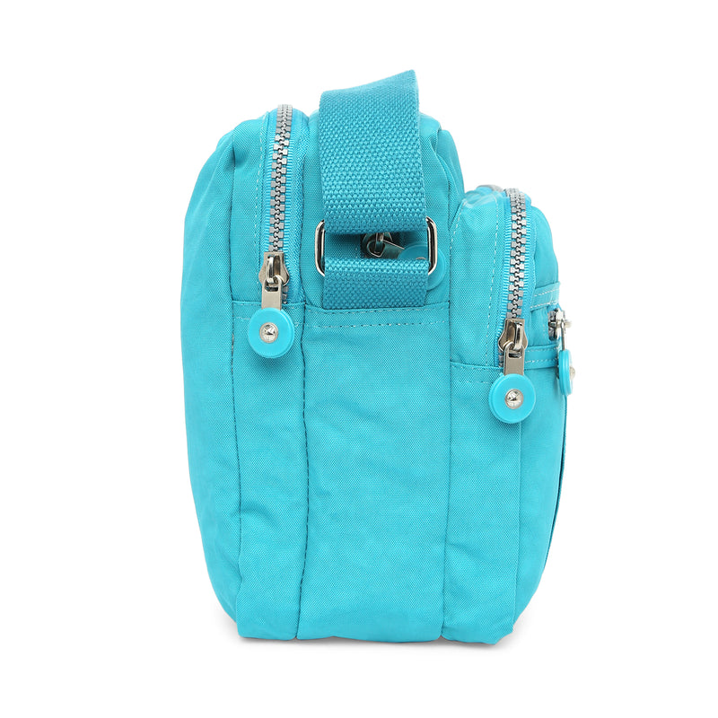 BAOMI CRINKLE SHOULDER BAG Range Blue Soft One Size Shoulder Bag