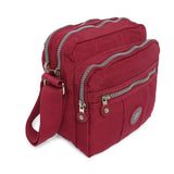 BAOMI CRINKLE SHOULDER BAG Range Dark Red Soft One Size Shoulder Bag